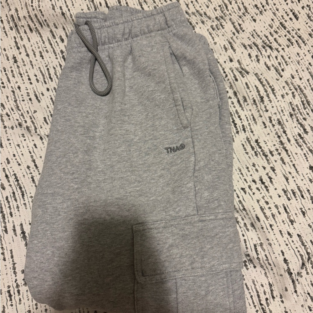 TNA Heather Gray sweatpants